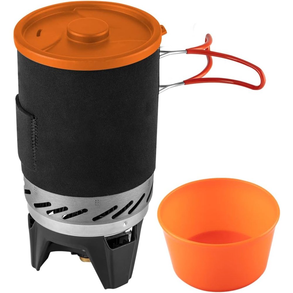 Topex 63-151 set campeggio con f /fornello, pentola e piatto