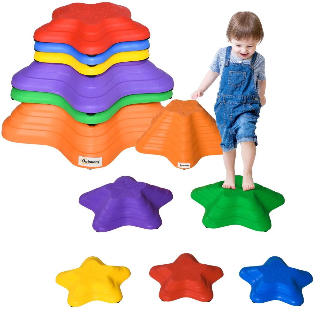 Set 3 Sgabelli Impilabili Bambini ¨C Xylo ¨C Antiscivolo 3 Misure 80kg