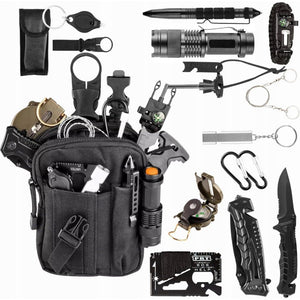 Topex 63-153 kit di sopravvivenz nza 14 in 1 + sacchetto