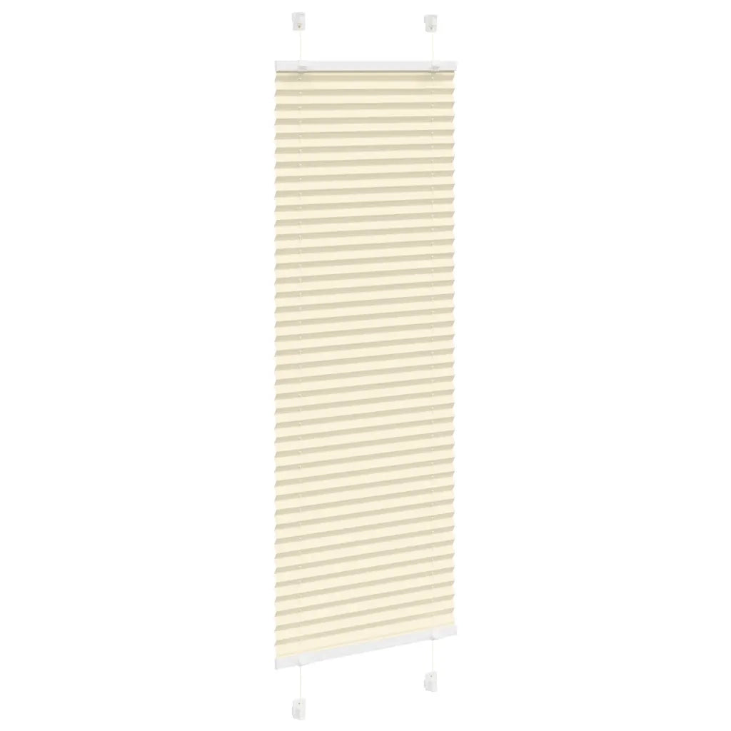 Tenda Plissettata Crema 40x150 cm Larghezza Tessuto 39,4 cm 4015284