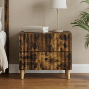 Armadio da Notte con cassetto Rovere Fumo 62 x 34,5 x 48 cm 894550