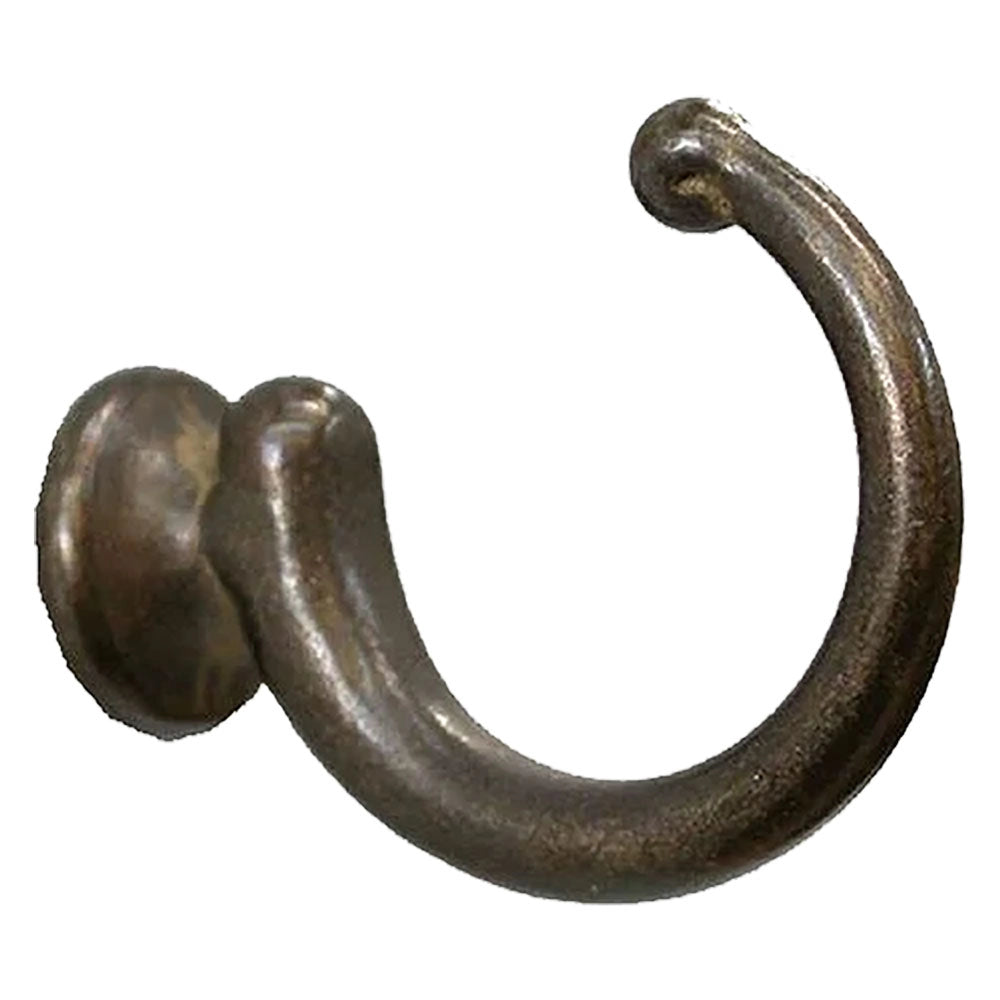 GANCIO PER TENDA 'FIRENZE' mm. 23 bronzato - pz. 2  - Blister Koncreto