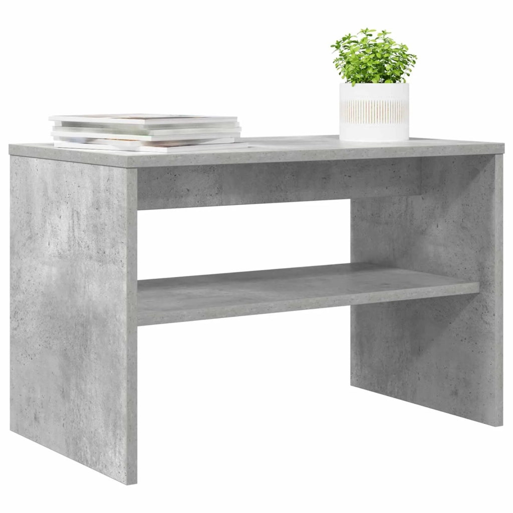 Mobile TV 60 x 35 x 40 cm Grigio cemento Legno ingegnerizzato 8000295