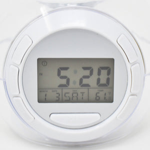 Orologio Digitale con Luce LED Suoni Naturali Data Timer Meteo Temperatura Casa
