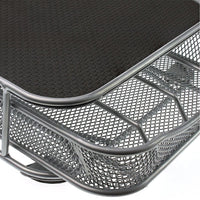 Contenitore Cassetto Porta Cialde Capsule Caffe' Metallo Estraibile Lungo Silver