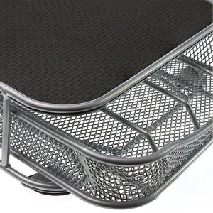 Contenitore Cassetto Porta Cialde Capsule Caffe' Metallo Estraibile Lungo Silver