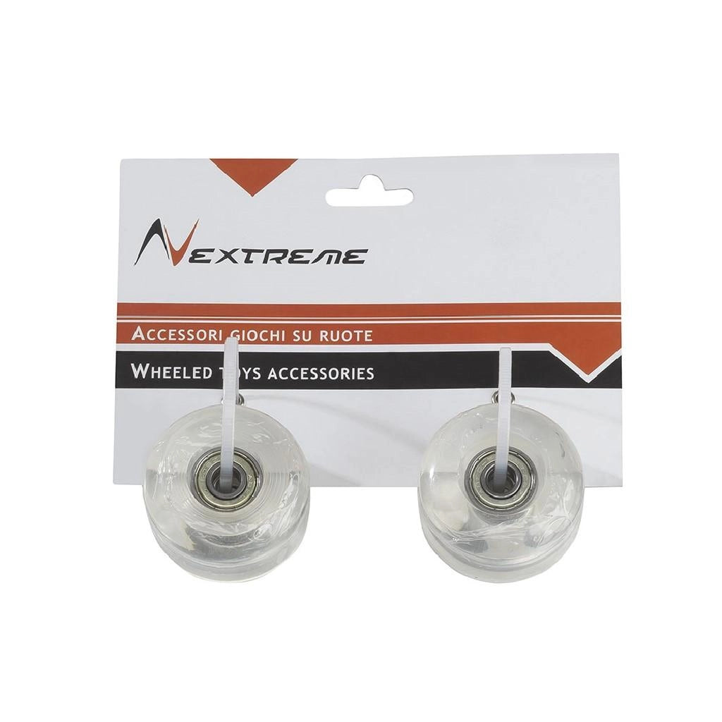 Coppia ruote 50X36MM PU con cuscinetti ABEC5 per skateboard con tavola in legno