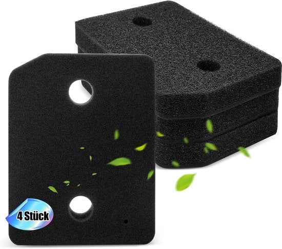 4 filtri a secco per asciugatrice a pompa di calore, fine/coarse 207 x 157 x 30 mm filtro a piede, filtro a scambio di calore filtro a spugna filtro a piuma per asciugatrice a condensazione - compatibile con T1 9164761