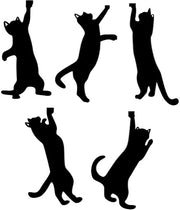 Etichette magnetiche per fogli - 5 pezzi - Etichette per fogli per donne - Amanti degli animali domestici - Carta riciclata e resina - Leggera e portatile