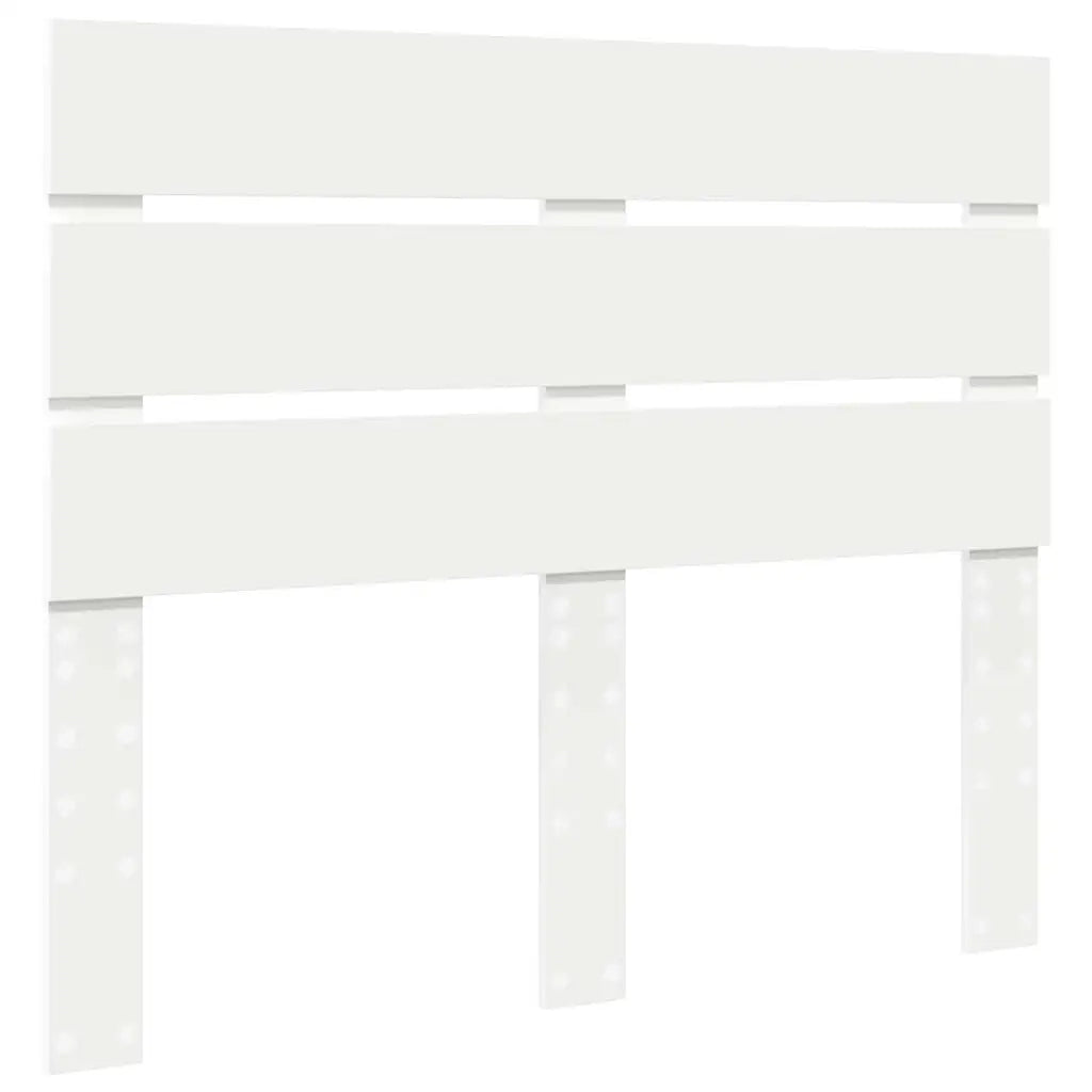 Testiera-Testata-Testiera Decorativa Bianco 120 cm Legno multistrato 561224