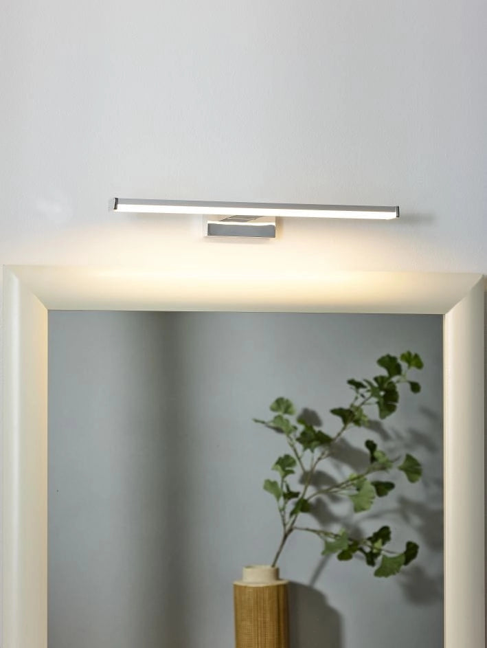 Lucide ONNO applique bagno LED 8W 3000K IP44 cromo 40cm
