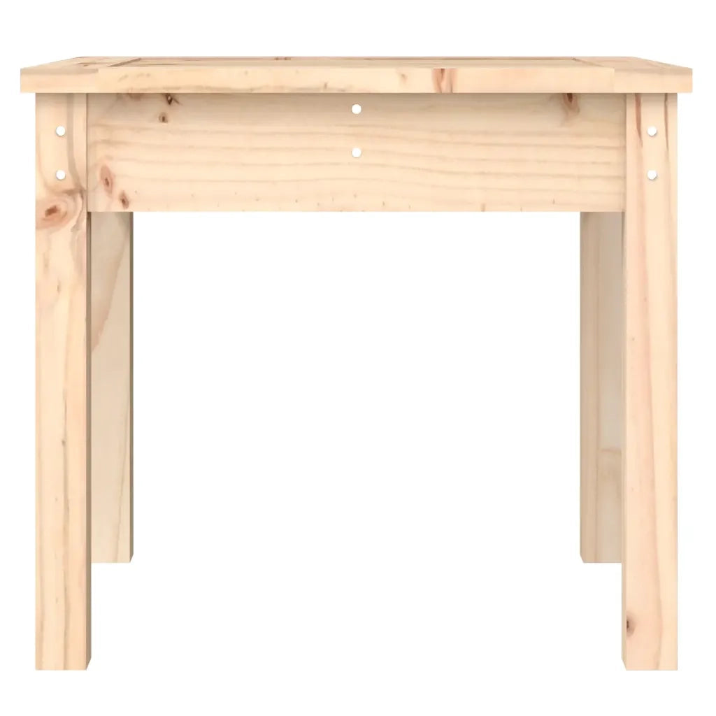 Panca da Giardino 50x44x45 cm in Legno Massello di Pino 823990