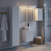 Set di Armadi da Bagno 5 pcs Bianco 43 x 16 x 62,5 cm 3407343