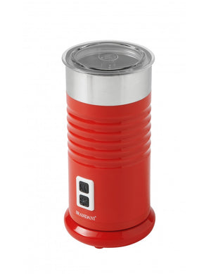 Scalda-monta latte schiumotto automatico rosso inox/pc