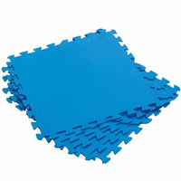 Tappeto Base PIscina Fuoriterra Tappetino Piastrelle Puzzle 8pz 50x50 cm 1,9mq