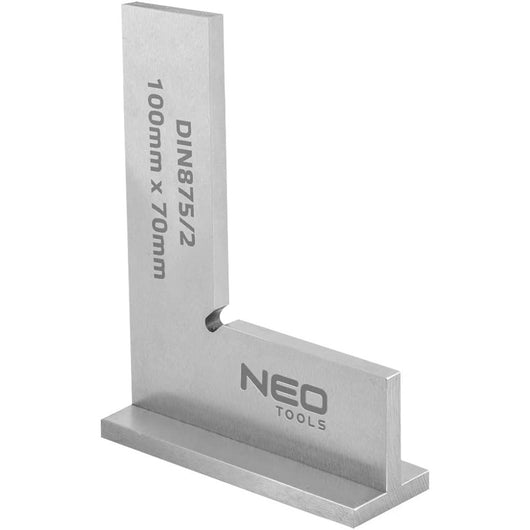 Topex 72-031 squadra di precisio ione con base, din875 2, 100x70