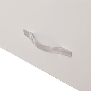 Pensile da Cucina Armadio Sospeso da Parete con Anta Singola Colore Bianco