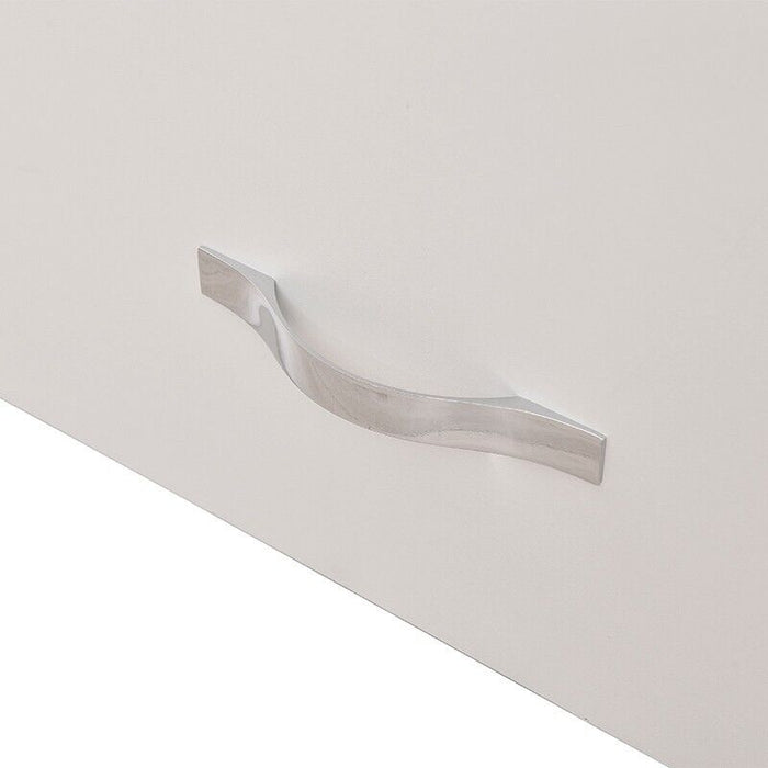 Pensile da Cucina Armadio Sospeso da Parete con Anta Singola Colore Bianco