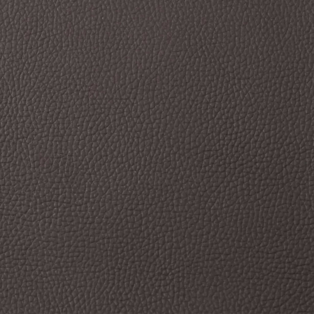 Poltrona reclinabile in Vera Pelle Marrone Scuro 3205921