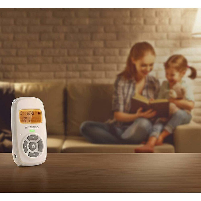 Motorola AM24 Baby Monitor Controllo Sonno Bambino Neonato Audio Display Walkie