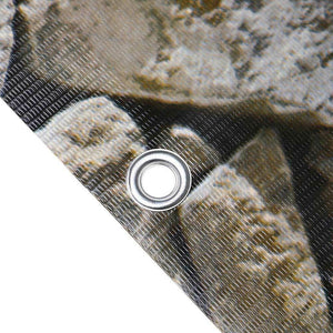 Telo Copertura Frangivista Frangivento Ringhiera Protezione Vento Balcone Pietra