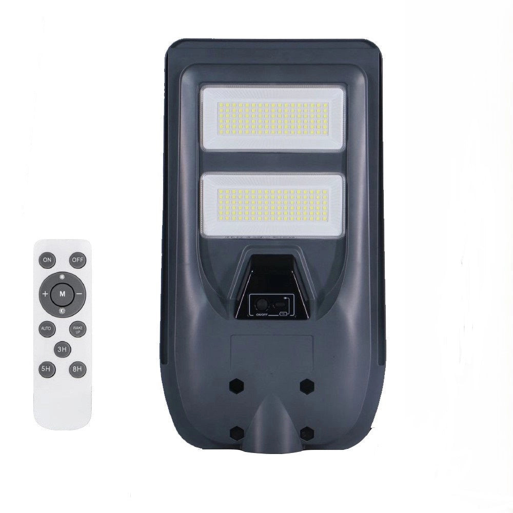 Lampione Solare da Esterno con Sensore di Movimento e Crepuscolare – 100W, 160W, 220W, 300W – IP65 con Telecomando Watt: 100W
