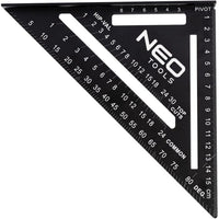 Topex 72-102 squadra in allumini nio 15 cm ds