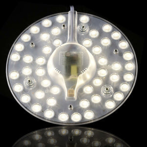 Circolina LED Disco Calamita Sotituzione Neon Plafoniera Luce Bianca 24W 2160LM