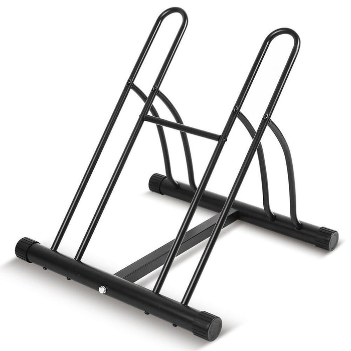 Rastrelliera Porta Bici 2 Posti Multipla Cavalletto Parcheggi Biciclette Acciaio