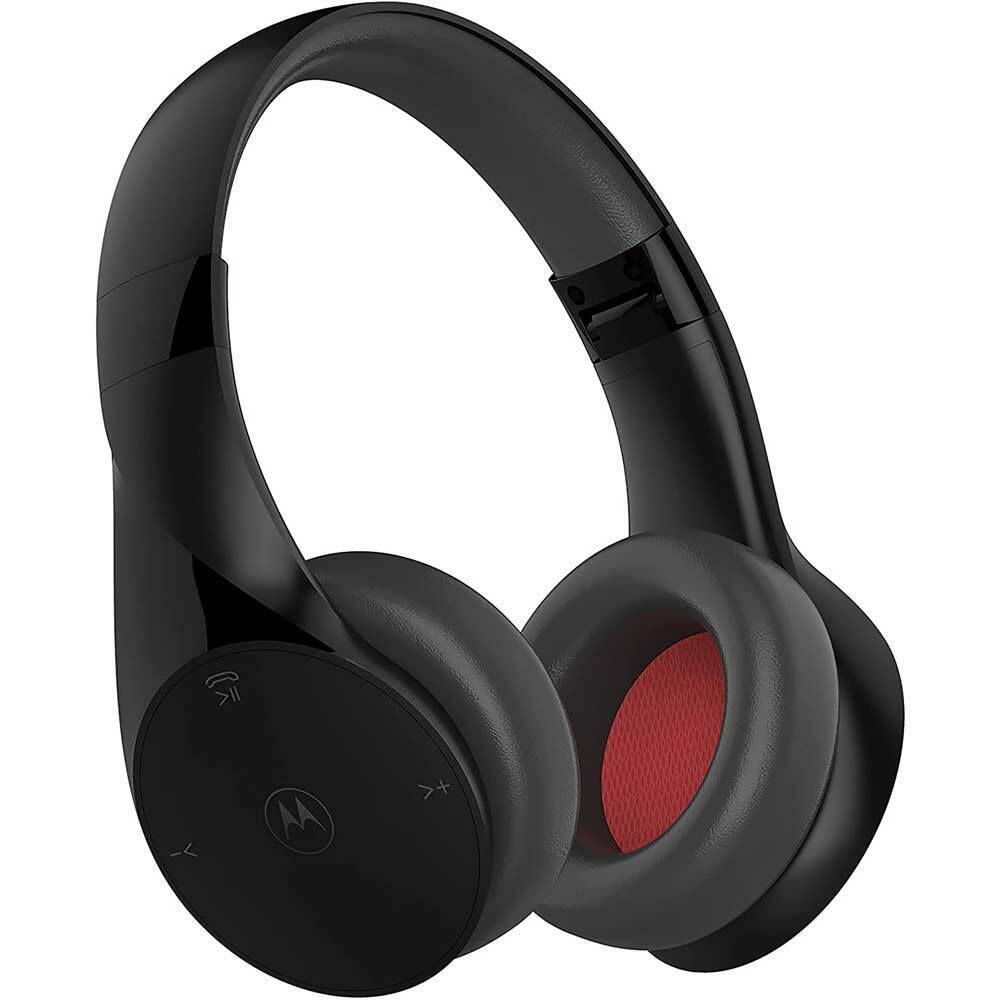 Cuffie Bluetooth Motorola Sound Moto Escape Pieghevoli con Microfono Nero