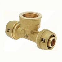 Tee femmina d.20x1/2  a innesto per multistrato art.7909 b08xb8