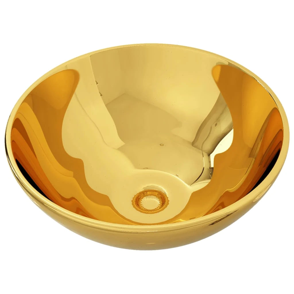 Lavabo in ceramica 32,5 x 14 cm con fori preforati 02_0002589