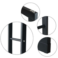 Portalegna Supporto Metallo Porta Legna Interno Legnaia Camino Stufa 150x100x25