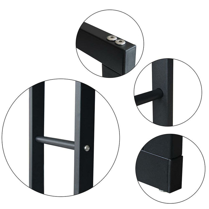 Portalegna Supporto Metallo Porta Legna Interno Legnaia Camino Stufa 150x100x25