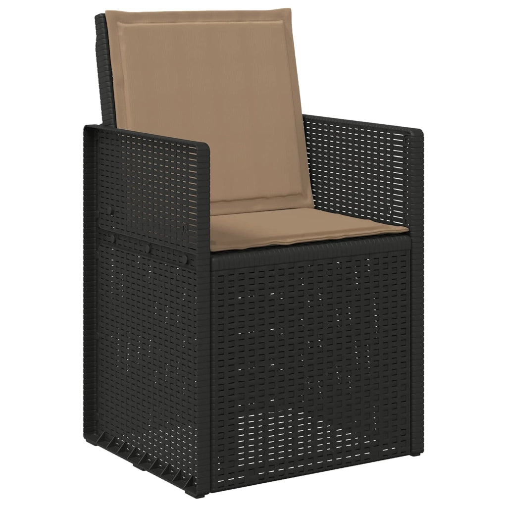 Cuscini per Seduta e Schienale 2 pcs Tortora 47 x 45 x 2 cm