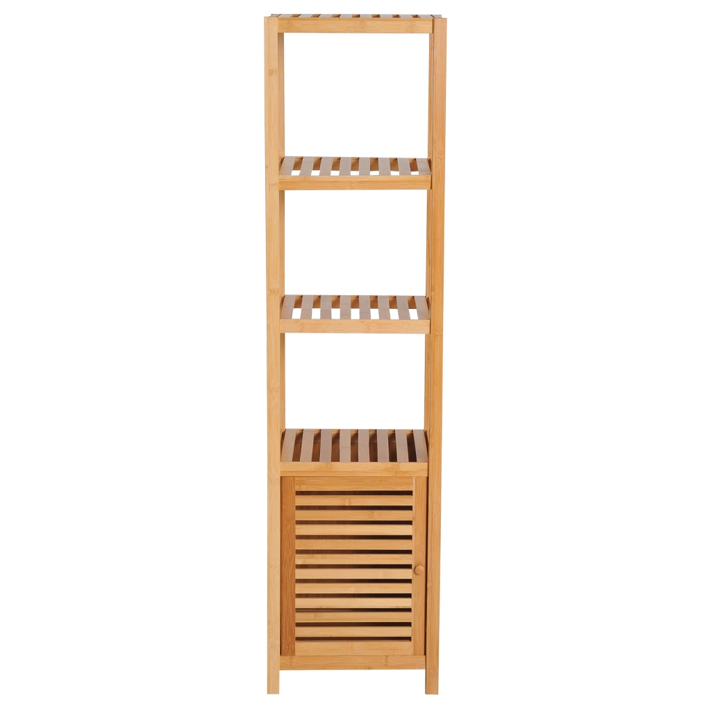 Armadietto Bagno ¨C Zephmum ¨C Bianco Legno 36x33x140 cm