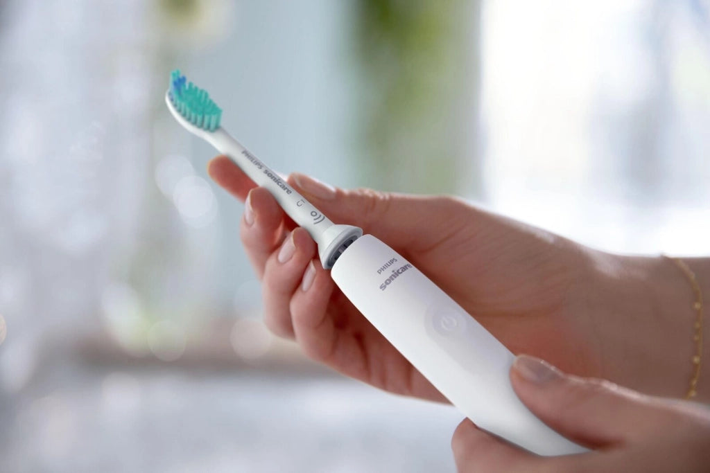 Philips 3100 series Sonicare Spazzolino Elettrico Sonico Bianco HX3671/13