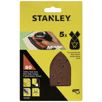 piranha/stanley x31004 5 fogli velcro x mouse gr.80 cod:ferx.35888