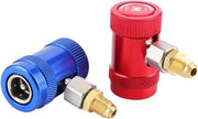 Adattatore di Servizio per Porta Aircondizionata con Connettore Snel per Fluidi R1234yf Kit di Adattamento