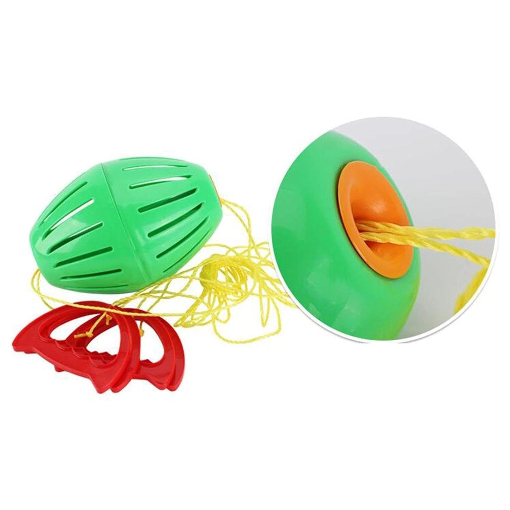 Trade Shop - Gioco Tira La Palla Scorrevole 2 Maniglie In Plastica Bambini Giocattolo Estate 6563173 -