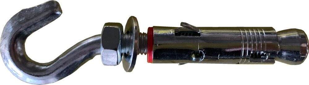 TASSELLO CON GANCIO 'CS01' M12 - Ø 20x75 mm - 15 pezzi- TECFI