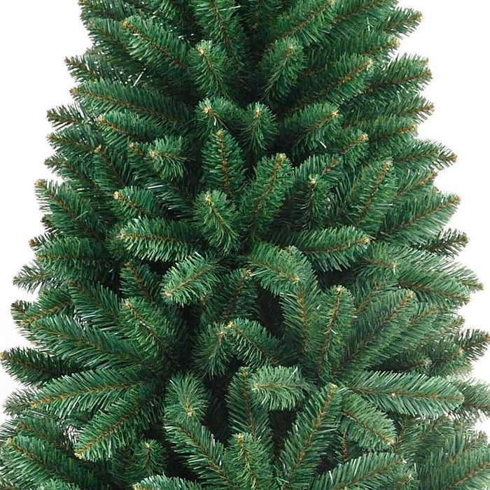 Albero Di Natale SLIM Pino dei Sogni Verde Altezza 180 cm Base a Croce 625 Rami