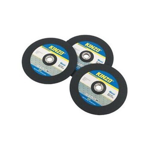 Set 3 Dischi per Smerigliatrice Flex 230mm per Metallo Accessori Fai da Te Kinzo