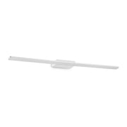 Applique Moderna Make-Up Alluminio Bianco Led 27W 3000K Luce Calda