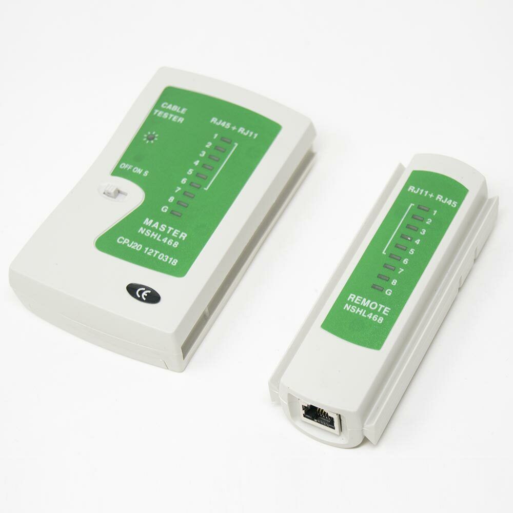 Test Cavo Rete LAN Telefono Internet RJ45 / RJ11 / RJ12 Network Cavi Ethernet