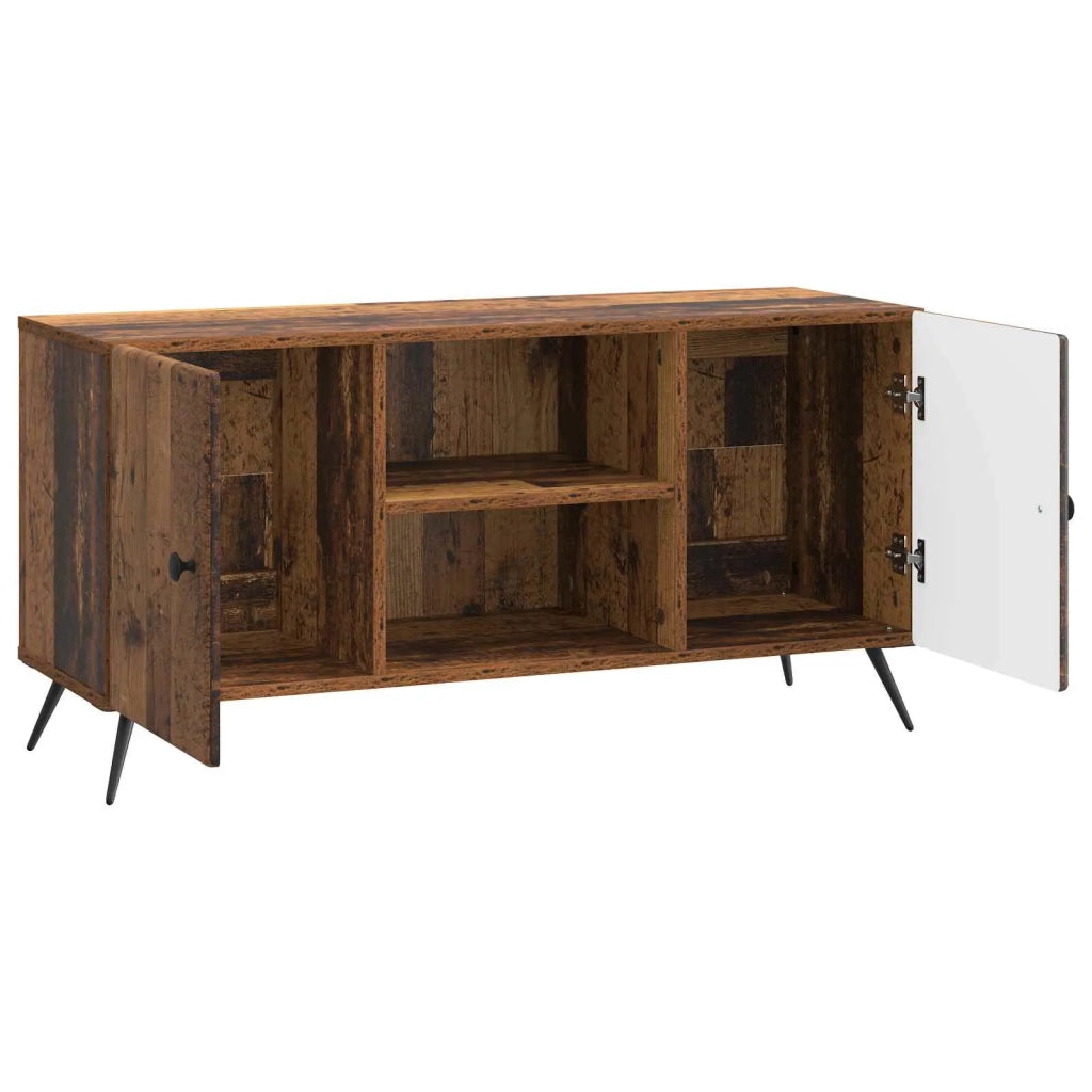 Mobile TV Legno antico 102 x 34,5 x 50 cm Legno ingegnerizzato