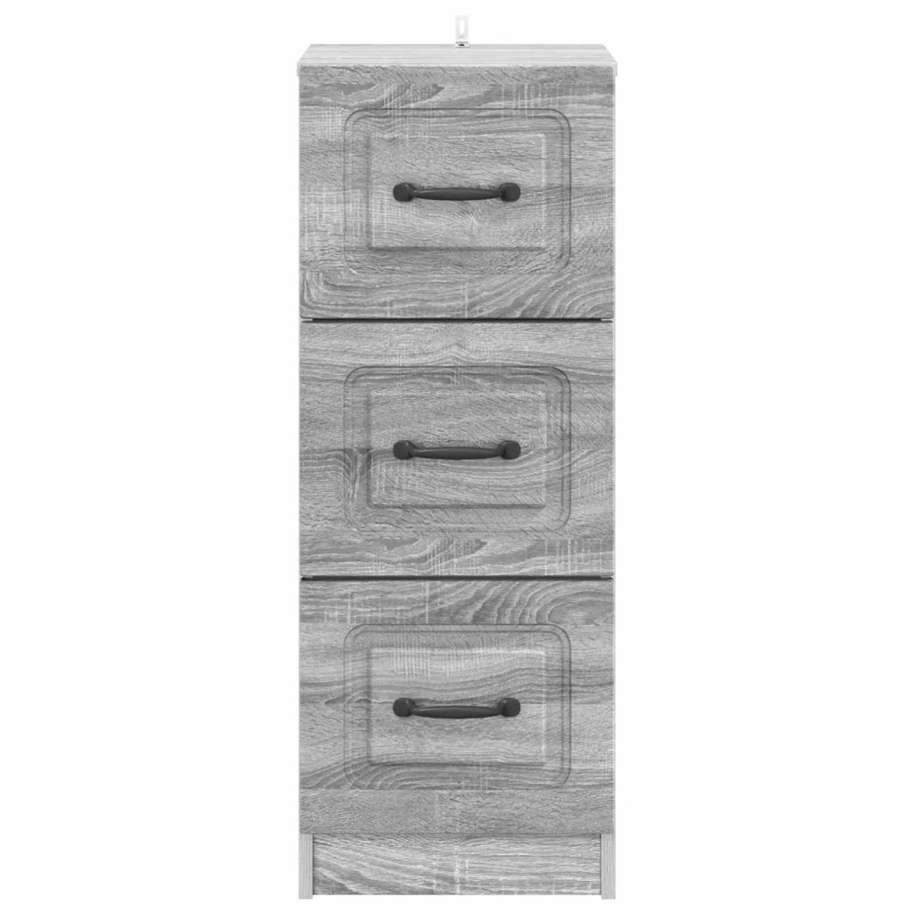 Mobile con Cassetti Grigio Sonoma 33 x 34,5 x 87 cm 895771
