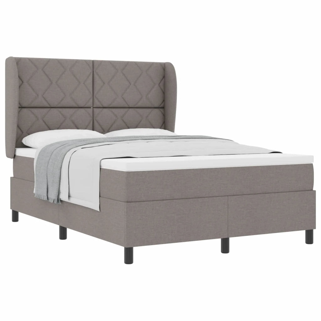 Letto a molle con materasso Talpa 140 x 190 cm Tessuto 3340624