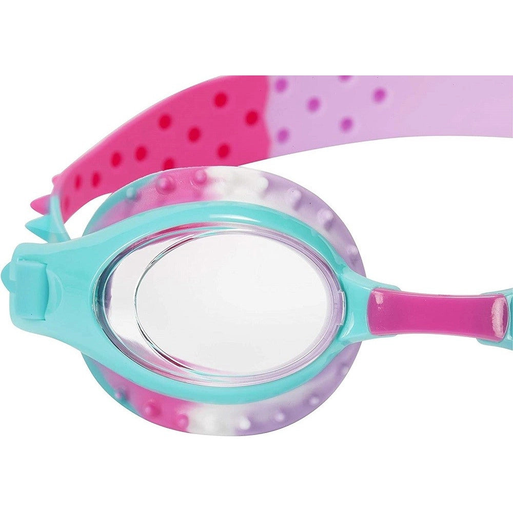 Trade Shop - Occhialini Da Nuoto Piscina Mare Swirl Per Bambini 3+anni Colori Assortiti 21099 -