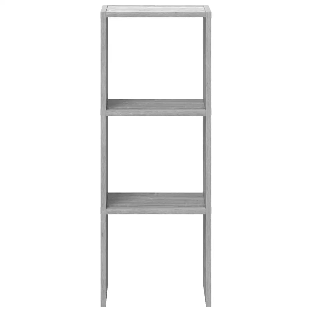 Libreria Impilabili Grigio Sonoma 30x30x80 cm Legno Multistrato 858813